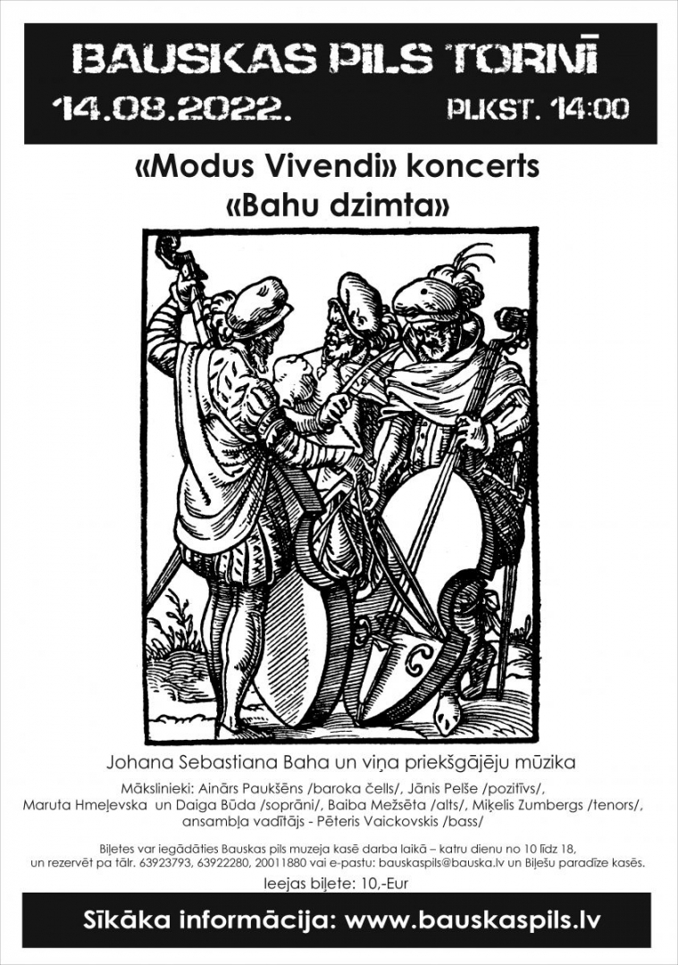 “Modus Vivendi” koncerts “Bahu dzimta”