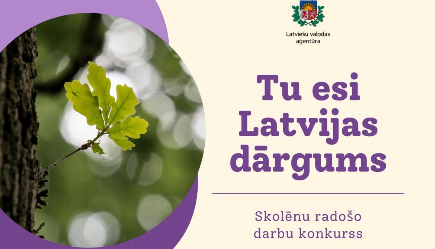 Aicinām skolēnus piedalīties radošo darbu konkursā „Tu esi Latvijas dārgums”