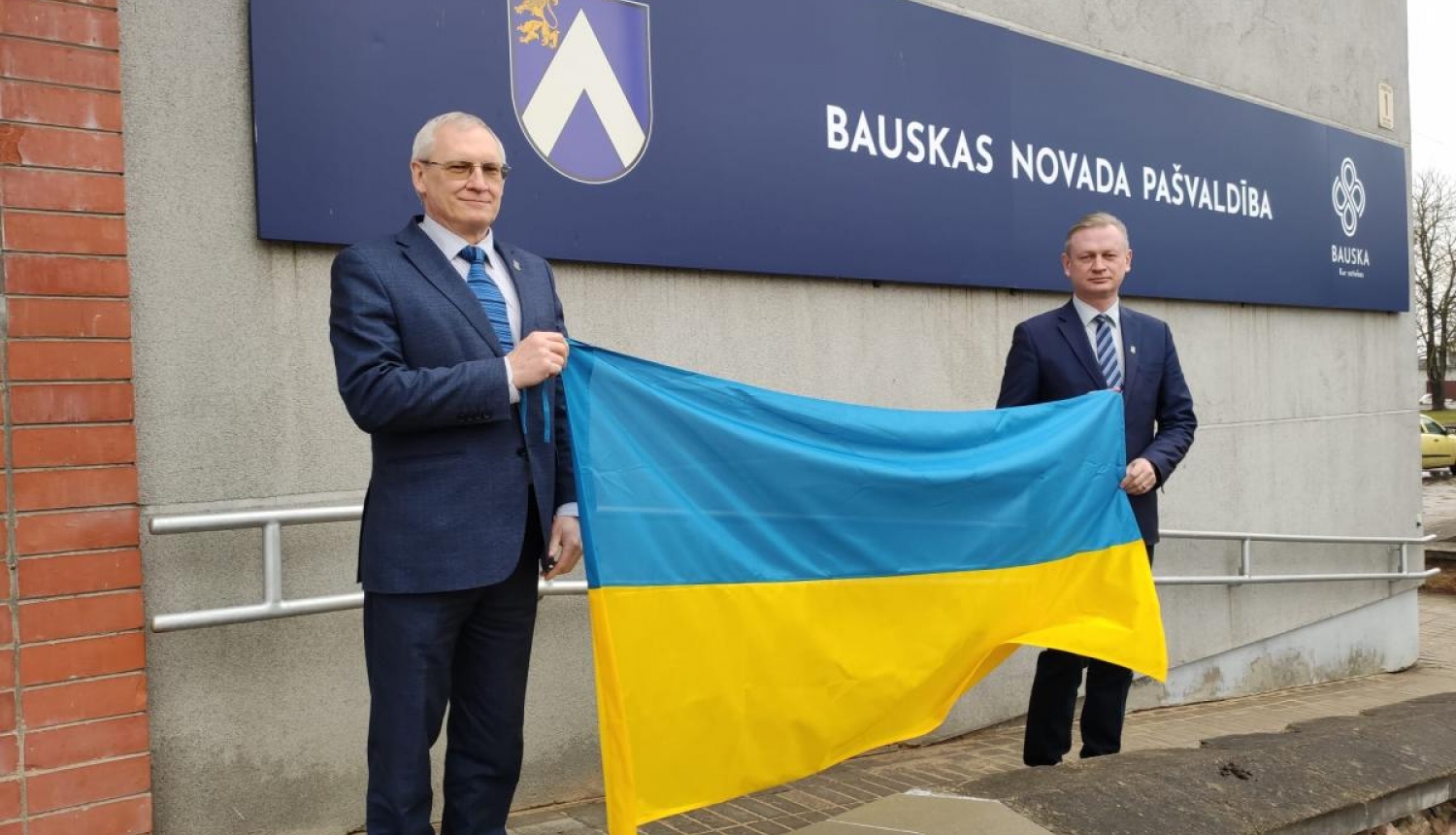 Bauskas novada pašvaldība pauž atbalstu Ukrainai