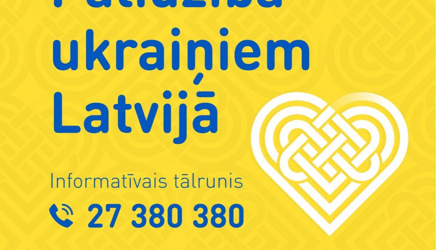 Valsts vienotais informatīvais tālrunis “Palīdzība ukraiņiem Latvijā” uzsāk darbu