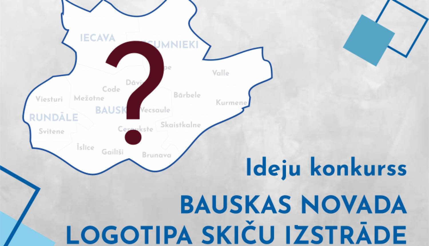 Pašvaldība izsludina Bauskas novada logotipa ideju konkursu